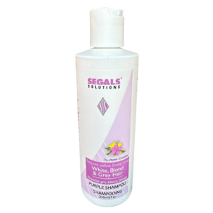 bottle of pro-complex purple shampoo